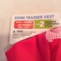 Swim Schools swim trainer vest Size S/M 20 33 lbs pink 1 pc girls New