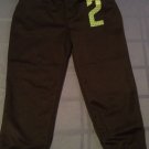 Size Medium Badger pants Softball Baseball pants black sports athletic Girls