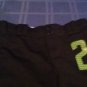 Size Medium Badger pants Softball Baseball pants black sports athletic Girls