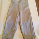Size youth small Rawlings T ball baseball softball pants gray boys girls