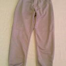 Team MLB Majestic baseball softball pants Size small gray sports adults