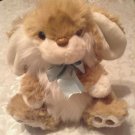Easter baby bunny rabbit floppy ears plush Commonwealth 10 inch brown white