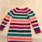 Easter Size 2T Cherokee dress sweater autumn holiday dress striped long sleeve