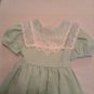 Mothers Day Size 5 Thomas dress green holiday floral lace lining girls