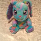 Easter Build a bear bunny rabbit floppy ears mini rainbow multicolor 7 in