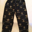 NFL New Orleans Saints football pajamas Size 4T black elastic waist new