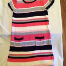 Mothers Day Size 8 Gymboree sweater dress holiday stripes metallic multicolor