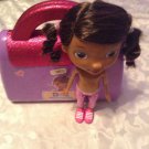 Mattel Disney doll mini Doc McStuffins Medical bag Just Play ethnic 2 piece lot