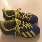 Adidas X cleats Size 2 soccer baseball softball shoes blue girls boys athletic