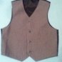 Size 6 TFW suit gray black vest  black suit pants 2 piece set formal