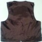 Size 6 TFW suit gray black vest  black suit pants 2 piece set formal