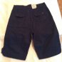 Girls New Size 16 Genuine Kids uniform shorts long blue adjustable waist