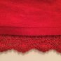 Christmas Size 2T Cat & Jack dress sweater crochet long sleeve red