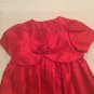 Christmas Catherine Rebecca dress Size 4 holiday short sleeve red girls