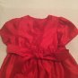 Christmas Catherine Rebecca dress Size 4 holiday short sleeve red girls