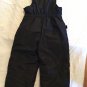 Size 3T Osh Kosh B gosh bib snow suit winter insulated overall pants black new