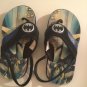 Batman sandals Size 11 12 XL  light up DC Comics shoes summer multi color