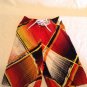 Turtle Bay swim shorts Size 4 small broad swimwear trunks plaid red