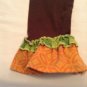 Thanksgiving 24 mo 2T Mud Pie top Emily Rose pants legging Cherokee skirt 3 pc