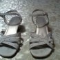 Size 1 Smart fit shoes white dress shoes sandals rhinestones girls