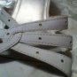 Size 1 Smart fit shoes white dress shoes sandals rhinestones girls