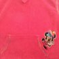 2T Disney Minnie Mouse swimsuit cover dress hoodie ears bow terry pink striped