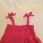 Size 5 6 Pink Platinum swimsuit cover up dress terry cloth pink Girls