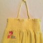 Size 4 XS 5 Bratz swimsuit cover up dress yellow pink ruffles
