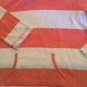 Size 7 8 medium Gymboree swimsuit cover dress hoodie striped terry long sleeve