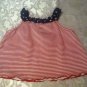 July 4th Carters skirt Ladybug Blueberi top 24 mo  2 piece