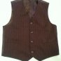 Mothers Day George Size 8 vest & suit pants blue stripe formal 2 piece lot set