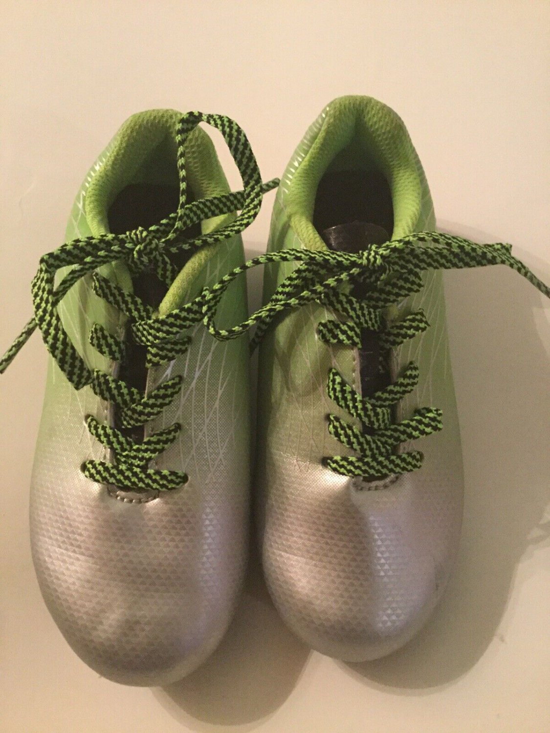 DSG shoes Size 9K soccer softball baseball cleats sporting goods green silver