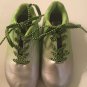 DSG shoes Size 9K soccer softball baseball cleats sporting goods green silver