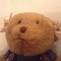 Mothers Day Build A Bear girl plush stuffed brown bear dress outfit 15 inch