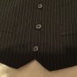 Mothers Day George Size 4 vest suit pants black pinstripe 2 pc set formal