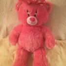 Mothers Day Disney Build A Bear Minnie Mouse plush pink 17 in polka dot
