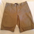 Size 28 Banana Republic shorts Aiden khaki 9.5 inch inseam Mens