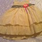 Mothers Day holiday Size 4 Blueberri dress tiered yellow girls