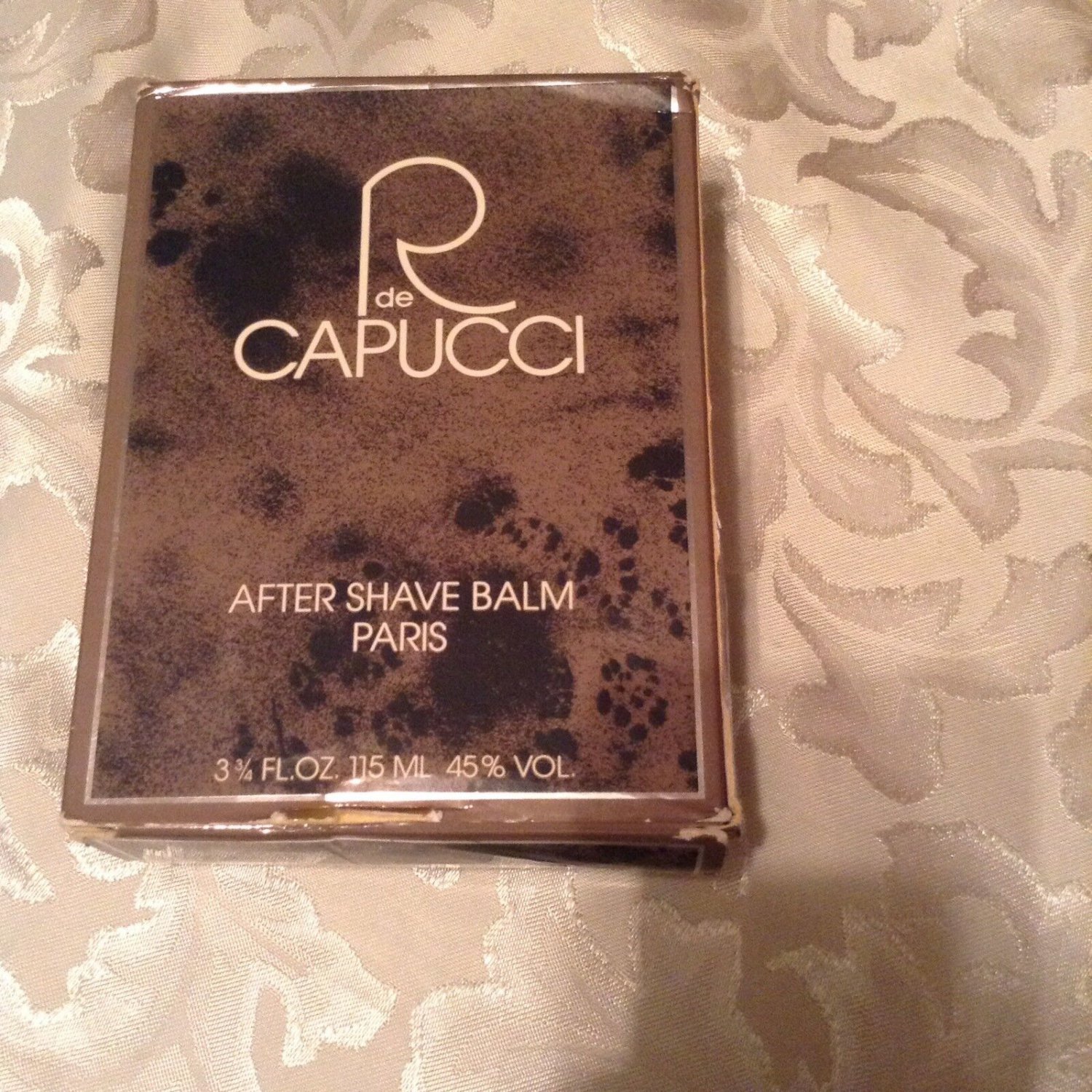 Fathers Day R de Capucci  After Shave Balm Vintage 3 3/4 fluid oz 115 ml