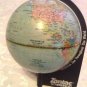 Vintage 1972 Scan Globe A/S World Globe desk top base Havdrup/Danmark rotating