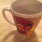 Thanksgiving  holiday mug pilgrim turkey ceramic coffee cup 13 ounce multicolor