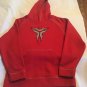 Nike jacket Size 14 16 L therma fit  pullover sweatshirt red   K