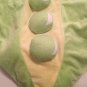 Halloween Pea Pod Costume Size 0 to 6 mo Hyde and Eek green 1 pc baby