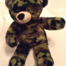 Build A Bear green camouflage plush 18 inch