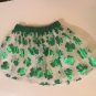 Size 3T skirt shamrocks metallic green lace Way to Celebrate