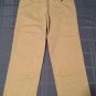 Boys Size 8 Regular George pants uniform khaki flat front button