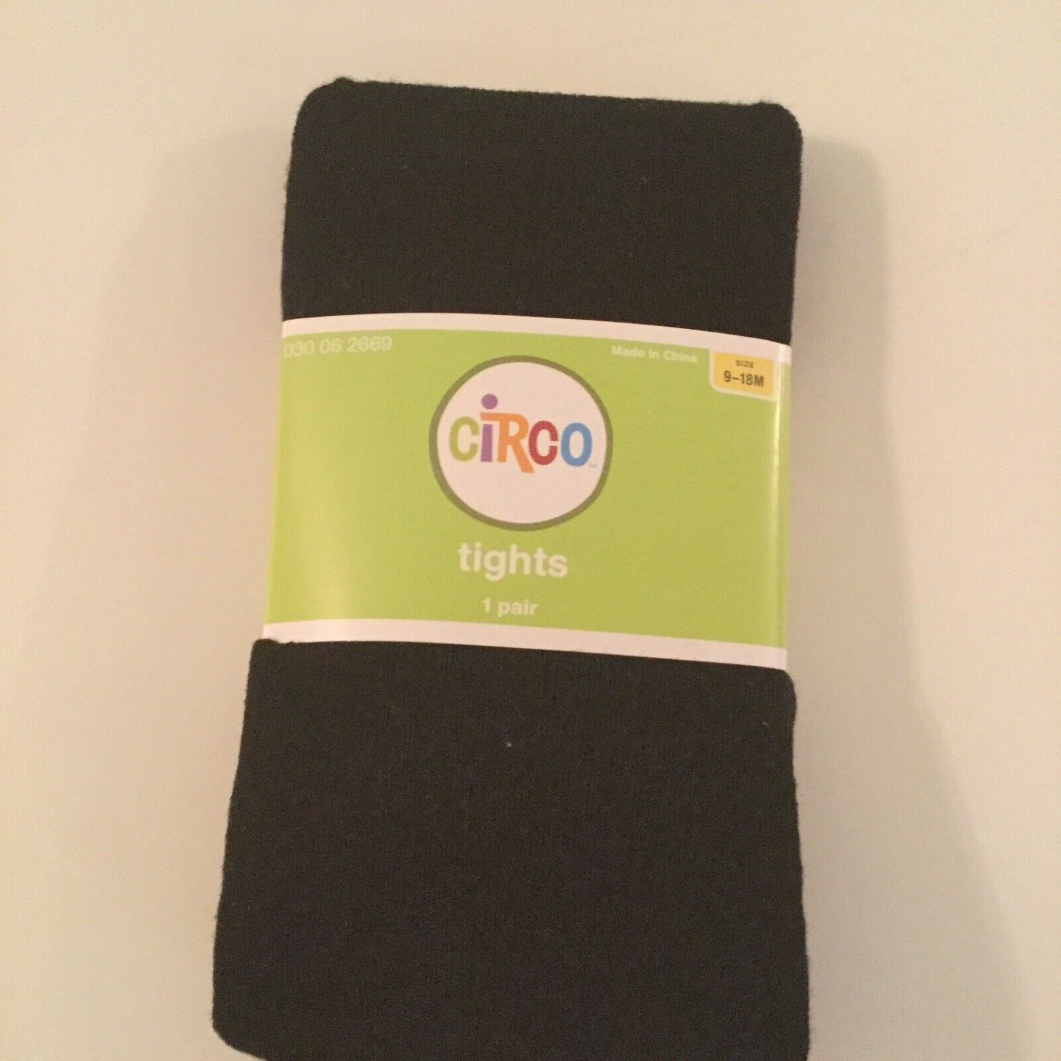 Halloween tights Size 9 18 months 1 pair black new girls
