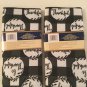 Halloween 2 pc dish drying mat be thankful checked black white 12x18 in