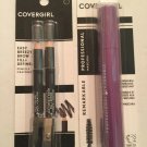 Covergirl 500 brow fill pencil sharpener mascara 200 very black Lot of 2 new
