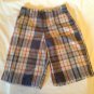 Size 12 Cherokee shorts Faded Glory shorts Lot of 2 boys cargo plaid